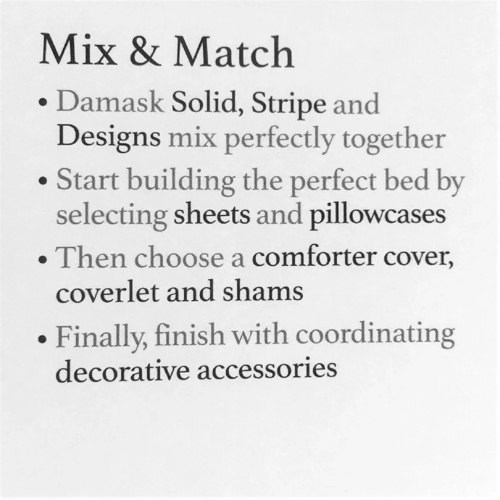 new SAFFRON STRIPE Charter Club Damask 550 TC Cotton QUEEN EXTRA DEEP Sheet Set